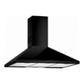 Miniatyrbillede 1 af 3: Konventions-emhætte Teka CAMPANA DBB 90 NEGRO 90 cm 63 dB Sort