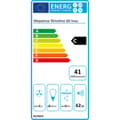 Miniatyrbillede 2 af 2: Konventions-emhætte Mepamsa Slimline 60 60 cm 290 m³/h 65W C Stål