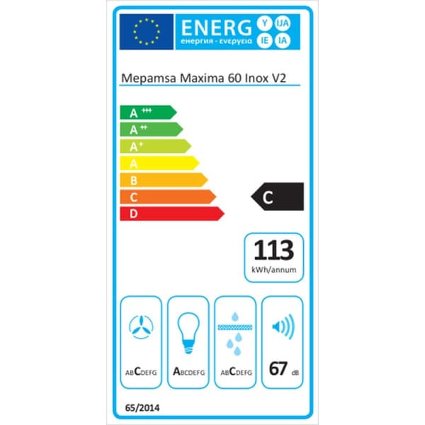 Konventionell fläkt Mepamsa MAXIMA Vit