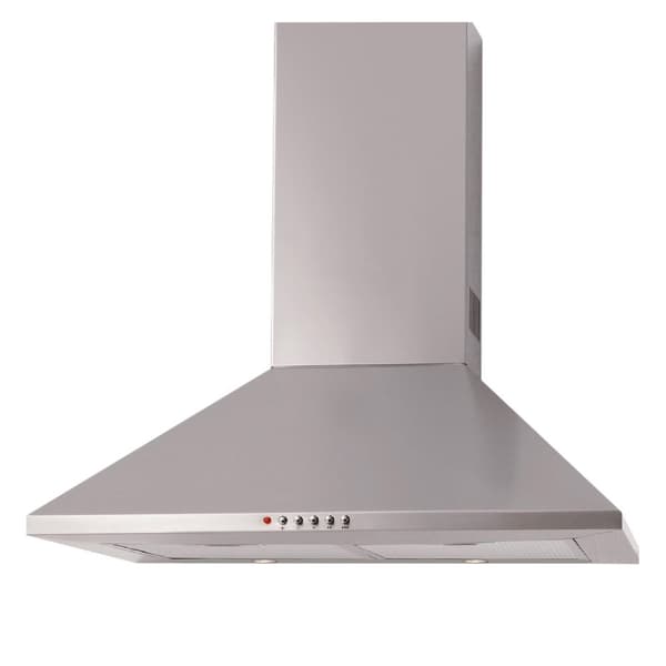 CATA | Hood | OMEGA 600 X | Wall mounted | Energy efficiency class C | Width 60 cm | 645 m³/h | Mechanical control | LED | Grey Rostfritt stål