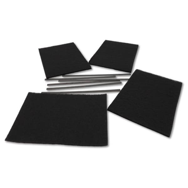 Set med 3 kolfilter - SAUTER - Kit AK204AE1 - Spisfläkt - Vit