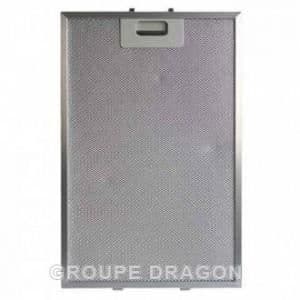 Fettfilter för SCHOLTES HI439I C00139286 HI439A huv - 380x241mm