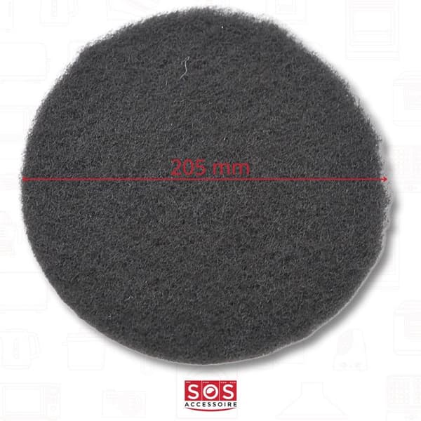 HUVFILTER 76X7263 KOLFILTER P205 Ø 205MM X H 13MM