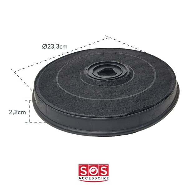 BEKO HUV KOLFILTER 2,3 X 23CM 9188065345