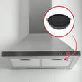 Miniatyrbild 3 av 3: Kolfilter till Whirlpool B210 huv - Ø210x30mm - C00090822 484000008579 48128171
