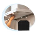Miniatyrbild 6 av 6: Kolfilter (x1) ROBLIN 5403008 - Huv - ROBLIN, ARISTON HOTPOINT, FRANKE, SMEG, ELECTROLUX, ARTHUR MARTIN ELECTROLUX, ZANUSSI,