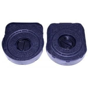 Kolfilter för ELECTROLUX huva - AFG50300K EFG50300X - Set om 2