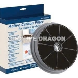 Kolfilter för INDESIT huv C00088594 HBT 9 F P IX AH 90 IX AE60GY/HA AE80GY/HA HBH120.TIX/HA