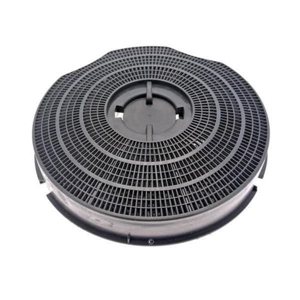 SOS Accessoire Kolfilter rund typ 30 235mm 220g (styckvis) för Fläkt WHIRLPOOL 484000008609 - Fläkt - AEG, ARCELIK, ARISTON