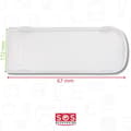 Miniatyrbild 2 av 3: SOS Accessoire Ljusdiffusor för Fläkt 481946279986, 3001AS AEG, ARISTON HOTPOINT, ARTHUR MARTIN ELECTROLUX, BAUKNECHT, CRED