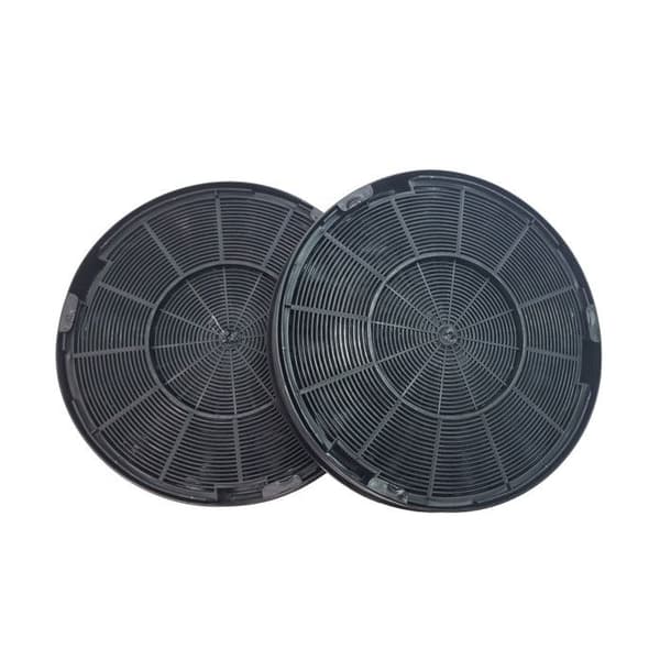 Kolfilter - SOS Accessoire - Typ 196 - Paket med 2 - Kompatibel med AEG, Ariston, Beko, Bosch