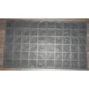 Kolfilter för DE DIETRICH DHD773X1 DHD7090X - DHD7090X1 - DHD7120X - DHD712 huv - 48cm x 29cm