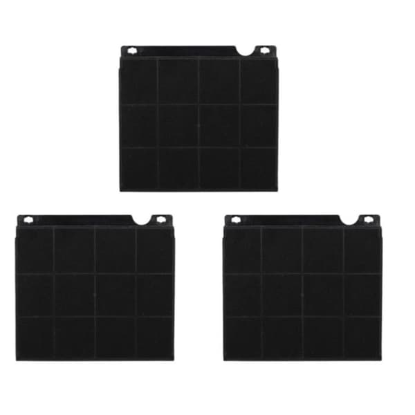 Kolfilter - AEG - Typ 15 - 230x210x30 mm - Paket med 3 - Kompatibel med flera märken