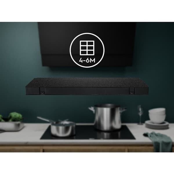 Electrolux MCFE18ST Liesituulettimen aktiivihiilisuodatin musta