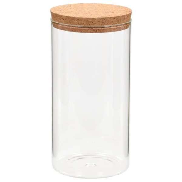 vidaXL opbevaringsglas med korklåg 6 stk. 1100 ml - Kagedåser