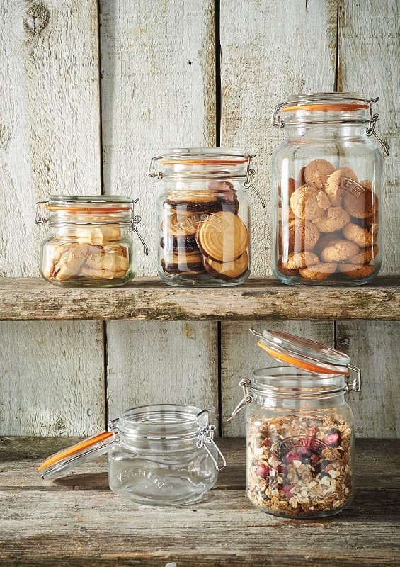 KIL-Jar 0,07 l Square Clip Top Jar