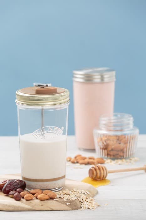 KIL-Sæt med 2 glas til mælkedrikke