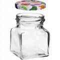 Miniatyrbild 3 av 3: Glasburk med lock TO fi53 120ml - 6 st