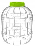Pikkukuva 4 / 9: Säilöntäpurkki kannella, muovia, 10 l