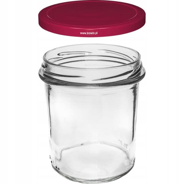 Konserveringsglas med låg 6 stk. 346 ml