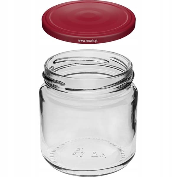 Konserveringsglas med låg 6 stk. 212 ml