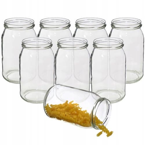 Glasburk för marmelad 900ml 8 st