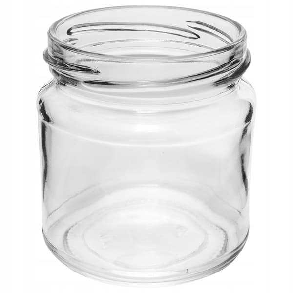 Glaskrukke med låg TO fi66 212ml - 6 stk.