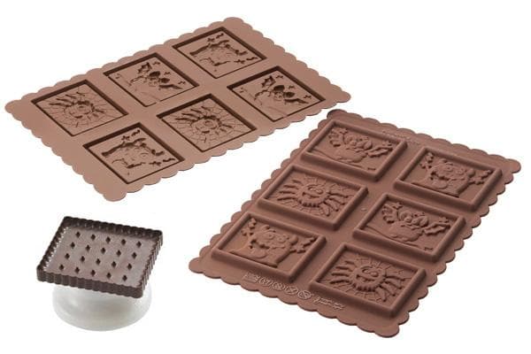 Utstickare Cookie Choc Silikon Silikomart Monster