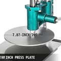 Miniatyrbild 4 av 8: pizzadeg pressmaskin med 200 mm diameter pressplatta, gjutjärnsbotten, hög flexibilitet, enkel manövrering, bred applikation