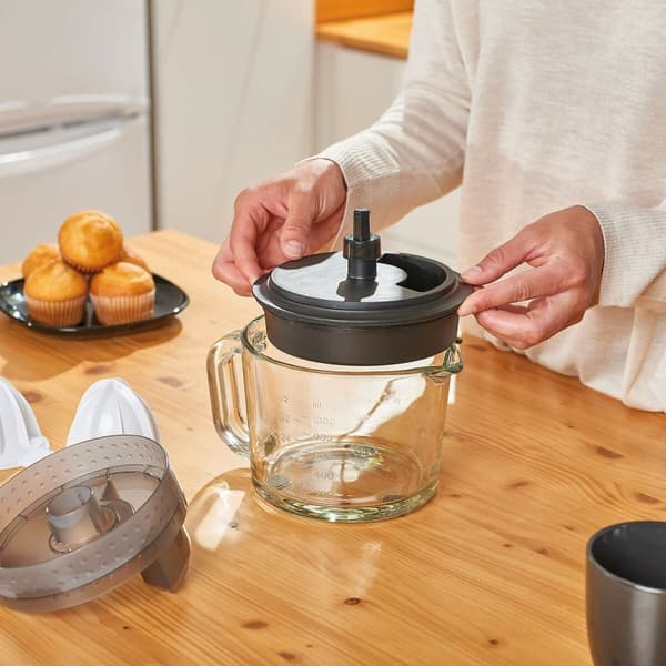 Elektrisk Juicepress Black & Decker ES9240070B Vit Svart Genomskinligt 30 W 1 L