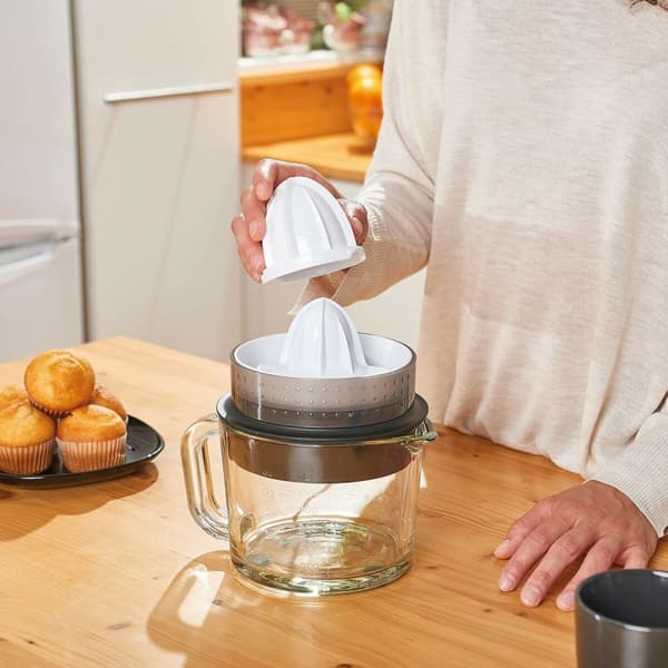 Elektrisk Juicepress Black & Decker ES9240070B Vit Svart Genomskinligt 30 W 1 L