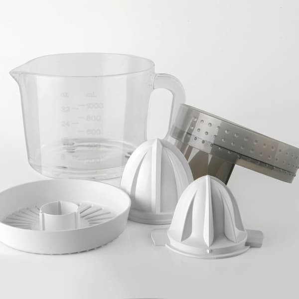Elektrisk Juicepress Black & Decker ES9240070B Vit Svart Genomskinligt 30 W 1 L