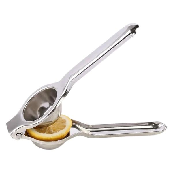 Citronpress i rostfritt stål Manuell citronklämma
