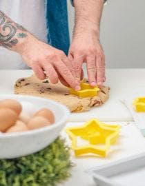 Utstickare Stjärnor 5-Pack Julgran - Decora