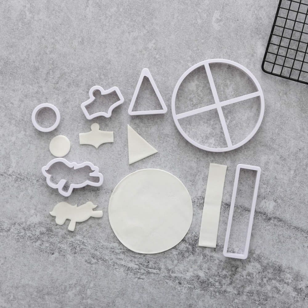 Carousel Cutter 6 pieces fondant and cookie