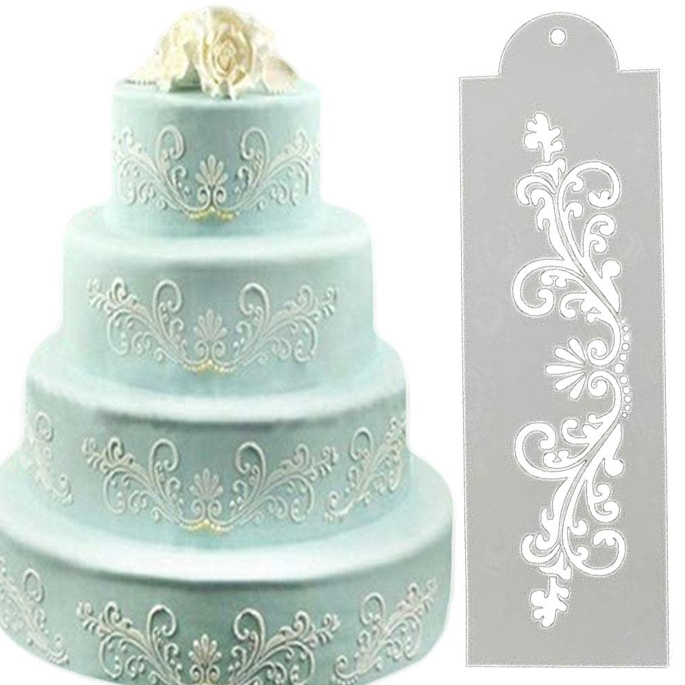 patterned fondant stencils