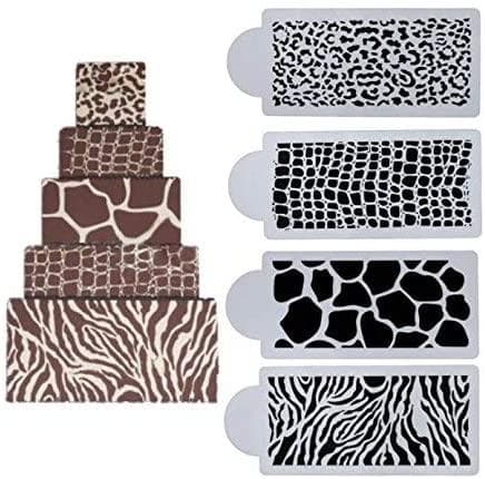 patterned fondant stencils