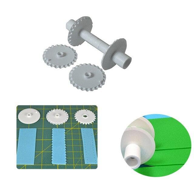Fondant Cutter Kniv till Sockerpasta Fondant Wheel