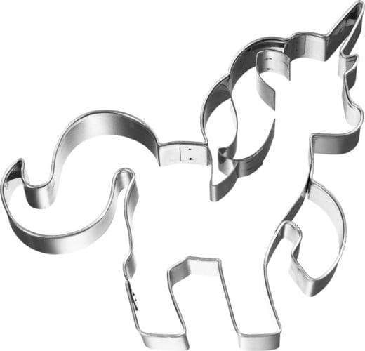 Unicorn Utstickare Kakmått Enhörning Rostfritt Stål