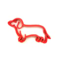 Miniatyrbilde 4 av 6: Dachshund hund 8 cm cookie cutter 2 stk