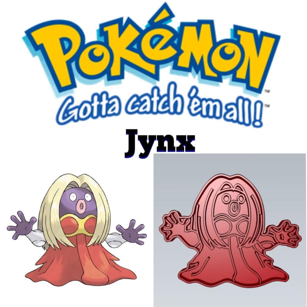 Stl L, 124 "Jynx" Pokémon Collection, Pokedex, Picachu, Kakform