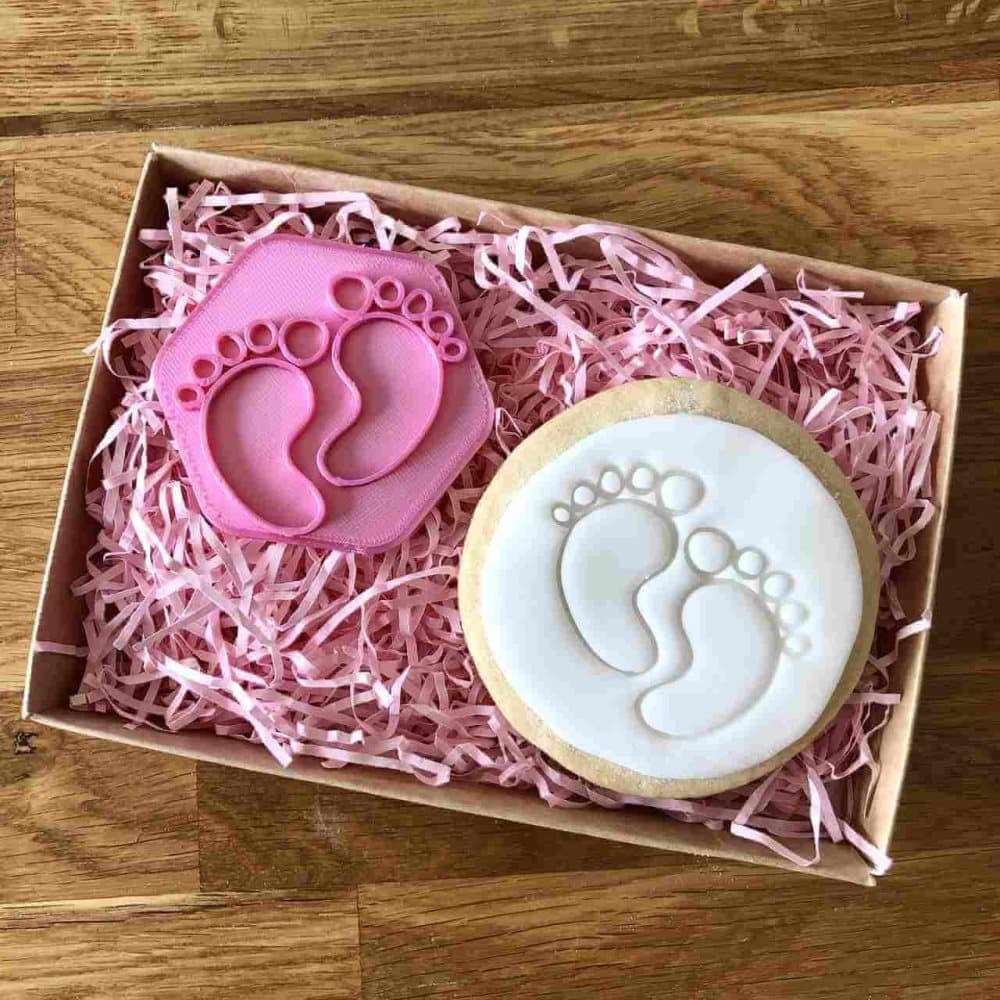 Babies Feet Cookie Stamp Lissie Lou