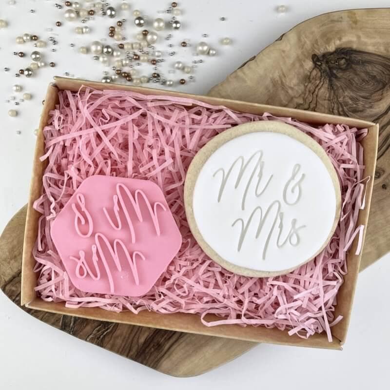 Mr & Mrs Bluebell Cookie Stamp Lissie Lou
