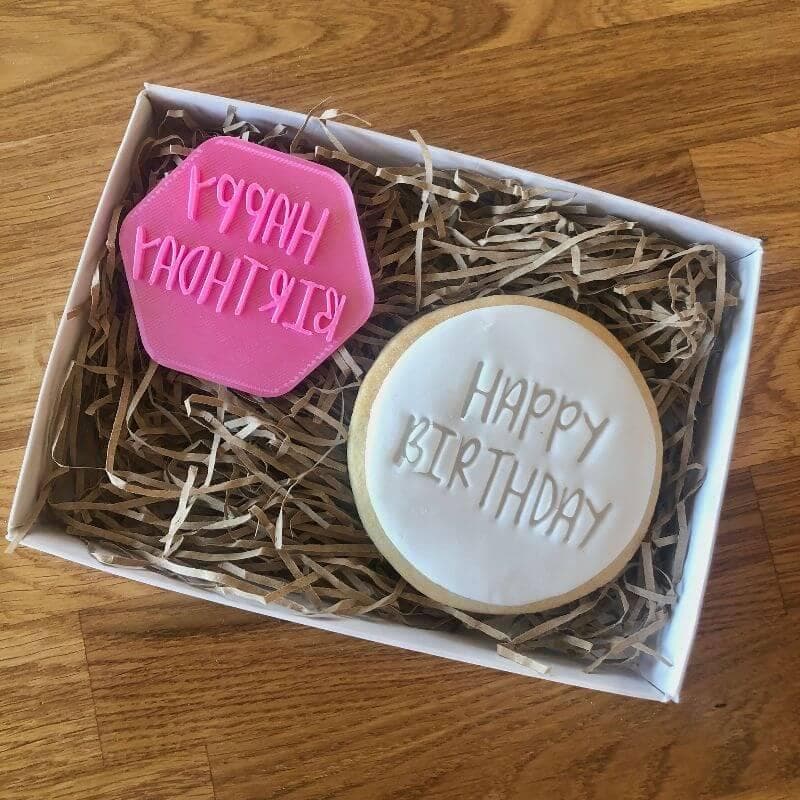 Happy Birthday Sunny Cookie Stamp Lissie Lou