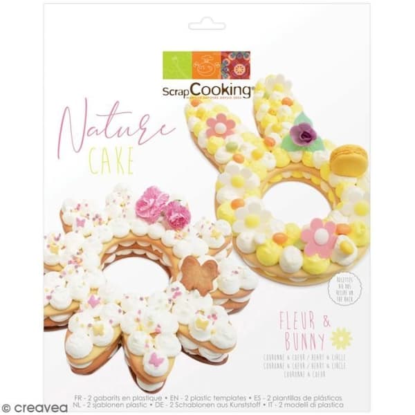 Set med Nature cake cutters - 2 st
