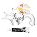 Miniatyrbild 1 av 2: 4 stycken Unicorn Cookie Cutters + svart glasyrpenna