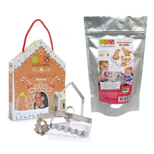 Pepparkakshuslåda - kakformar och förberedelser