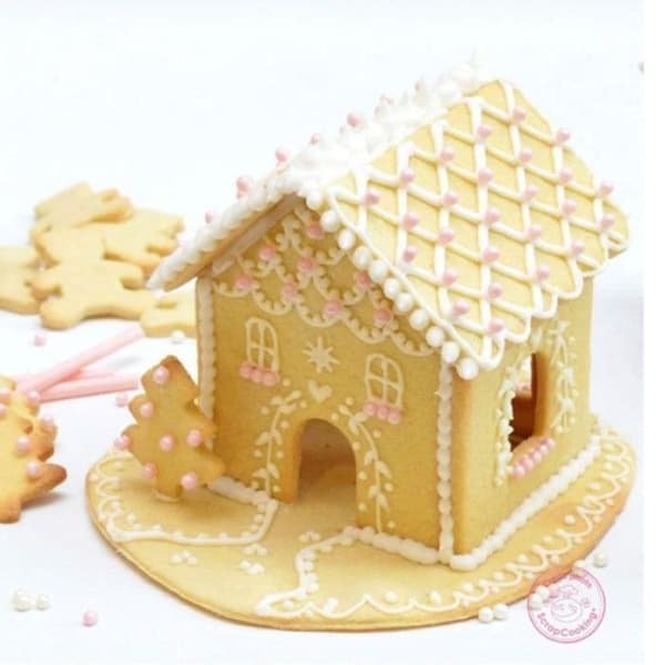 Pepparkakshuslåda - kakformar och förberedelser