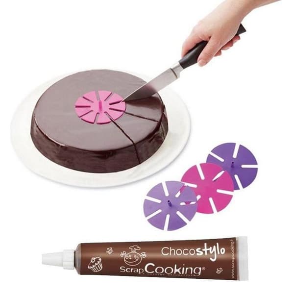 Tårtmarkörer + chokladpenna