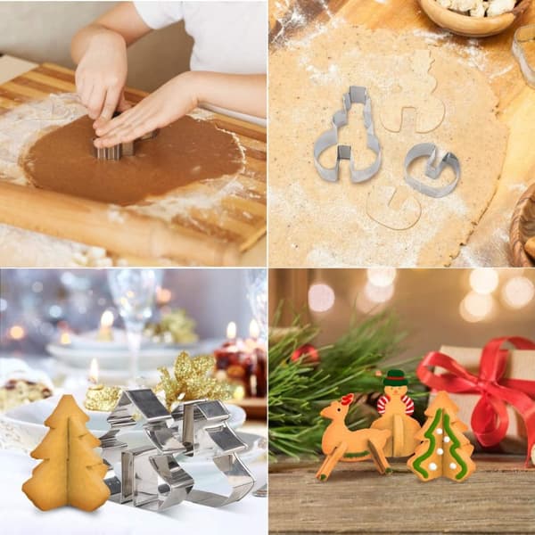 3D Pepparkaksformar 8-pack EAN